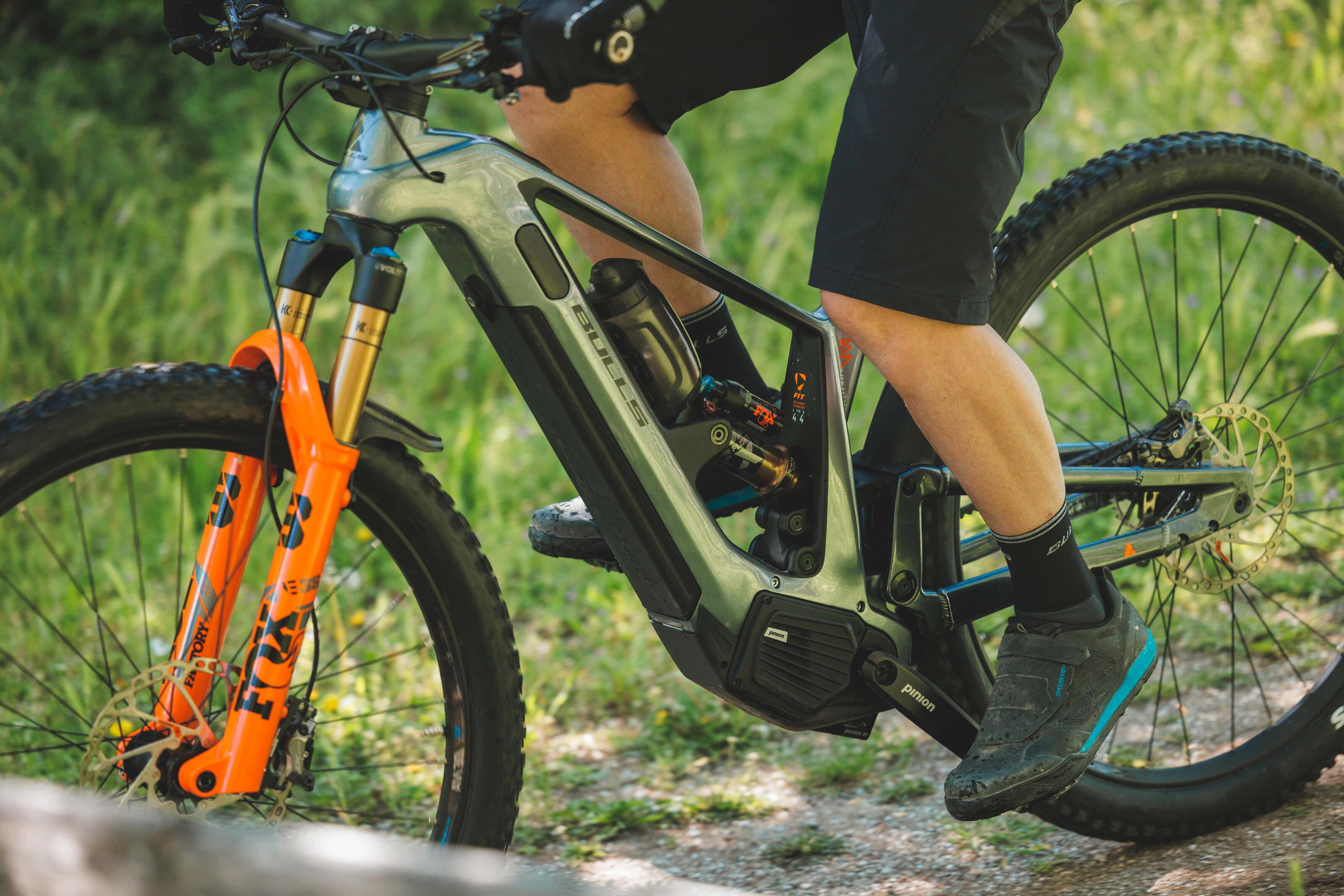 Pinion MGU-val szerelt ebike közelről