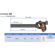 Limotec S4 paralelogrammás lengéscsillapított kerékpár nyeregcső, 31.6mm