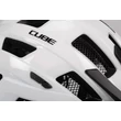 Fejvédő CUBE STEEP glossy white, M méret