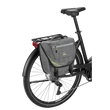 Northwind Classic Single Pannier oldaltáska csomagtartóra (szürke-lime)