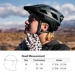 SENA M1 EVO - Mountain Bike kerékpáros sisak beépített MESH kommunikációval - Fekete - L -