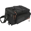 NorthWind Classic Smartbag MonkeyLoad T kerékpáros csomagtartós táska, fekete narancs húzókával 