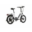 KROSS Flex Hybrid 1.0 összecsukható elektromos kerékpár (460Wh, fehér szín)