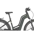 Bergamont E-Horizon Expert 6 Amsterdam elektromos kerékpár unisex vázzal (625Wh, matt grenish)