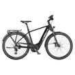 KTM Macina Sport 610 elektromos trekking kerékpár férfi vázzal metallic black (fekete) színben