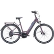 PEGASUS Solero Evo 9 elektromos kerékpár komfort vázzal deep berry színben