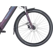 PEGASUS Solero Evo 9 elektromos kerékpár komfort vázzal deep berry színben