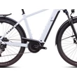 CUBE Kathmandu Hybrid ONE 800 elektromos kerékpár férfi vázzal fehér színben