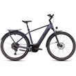 Cube Touring Hybrid Pro 625 elektromos kerékpár túrázáshoz férfi vázzal metallicgrey'n'chrome színben