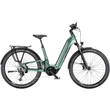 KTM Macina Aera FS Elite LFC elektromos kerékpár komfort vázzal zöld színben