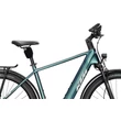 KTM Macina Style 810 elektromos kerékpár türkiz színben férfi vázzal