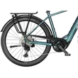 KTM Macina Style 810 elektromos kerékpár türkiz színben férfi vázzal