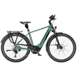 KTM Macina Style 820 elektromos kerékpár zöld színben férfi vázzal