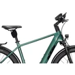KTM Macina Style 820 elektromos kerékpár zöld színben férfi vázzal