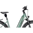 KTM Macina Style 820 elektromos kerékpár zöld színben komfort vázzal