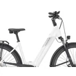 PEGASUS Premio Evo 10 elektromos kerékpár komfort vázzal fehér színben
