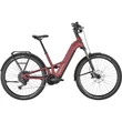 BULLS Iconic EVO FS 1 elektromos kerékpár komfort vázzal bordó (ruby red) színben