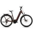 CUBE Kathmandu Hybrid Pro 800 elektromos kerékpár komfort vázzal barna színben
