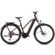 CUBE Kathmandu Hybrid Pro 800 elektromos kerékpár női vázzal barna színben