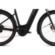Cube Touring Hybrid ONE 600 elektromos kerékpár komfort vázzal fekete színben