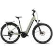 CUBE Kathmandu Hybrid ONE 800 elektromos kerékpár komfort vázzal világoszöld színben