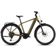 Cube Touring Hybrid Pro 800 elektromos kerékpár túrázáshoz férfi vázzal arany színben