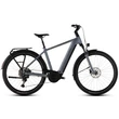 Cube Touring Hybrid Pro 800 elektromos kerékpár túrázáshoz férfi vázzal szürke színben