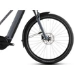 CUBE Touring Hybrid Pro 800 elektromos kerékpár női vázzal szürke színben