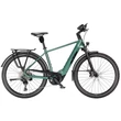KTM Macina Style 820 elektromos kerékpár zöld színben férfi vázzal