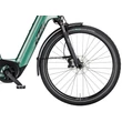 KTM Macina Style 820 elektromos kerékpár zöld színben komfort vázzal