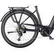 KTM Macina Style 840 elektromos kerékpár komfort vázzal fekete színben