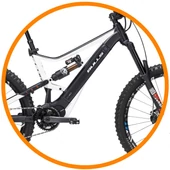 Össztelós (fully) elektromos mountain bike kerékpár
