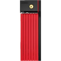 Abus Bordo uGrip 5700/100, összehajtható kerékpár lakat SH tartóval, piros, 100cm