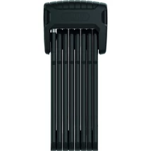 Abus BORDO Granit 6500KA/120 összehajtható kerékpár lakat XPlus zárszerkezettel, SH tartóval, fekete, 120cm