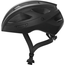 Abus kerékpáros sisak Macator, In-Mold, velvet black fényes M 52-58cm