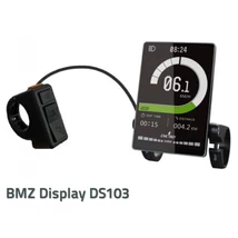 BMZ DS103 színes elektromos kerékpár kijelző szett Brose motoros ebike-okhoz