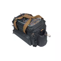 Basil csomagtartó táska Miles XL Pro, fekete szürke