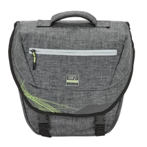 Northwind Classic Single Pannier oldaltáska csomagtartóra (szürke-lime)