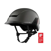 SENA U1 - E-Bike és E-roller bkósisak beépített MESH kommunikációs rendszerrel - Szürke - M -