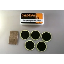 Belső Ragasztó folt öntapadós 25mm kerek 6db fekete Trinity