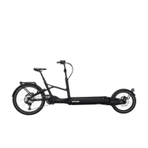 KETTLER Cargoline HT 600 elektromos cargo teherszállító kerékpár (625Wh, fekete szín)