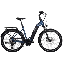 Bulls Quadriga DUO CX12 elektromos kerékpár unisex komfort vázzal kék színben