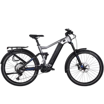 Kettler Quadriga DUO CX12 FS SUV elektromos kerékpár vegyes használatra, ezüst színben