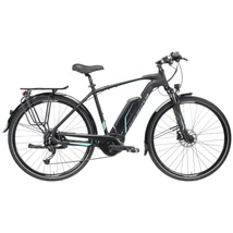 Gepida Alboin Man Alivio 9 EV elektromos kerékpár (540Wh, fekete szín)