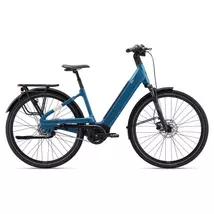 LIV Allure E+ 2 elektromos kerékpár unisex komfort vázzal, kék színben