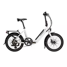KROSS Flex Hybrid 1.0 összecsukható elektromos kerékpár (367Wh, fehér szín)