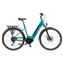 LEVIT Musca Urban MX 630 elektromos kerékpár (630Wh, türkiz szín)