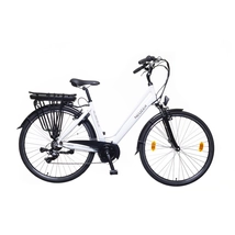 NEUZER Hollandia Delux elektromos kerékpár (468Wh, fehér szín)