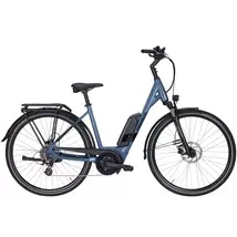 Pegasus Solero E8 Sport Performance elektromos kerékpár kék színben komfort vázzal