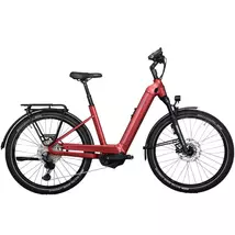 KETTLER Quadriga Town and Country Comp 750 elektromos kerékpár (750Wh, bordó szín)